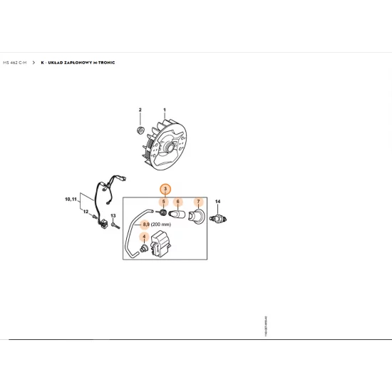 STIHL   Jednostka sterująca 1142 400 4705