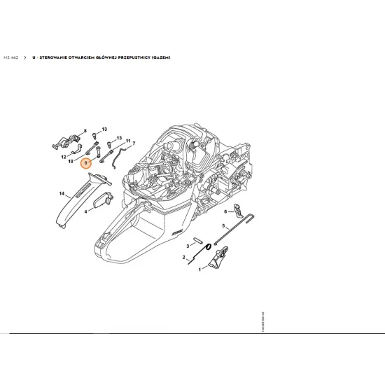 STIHL   Sprężyna zestykowa 1142 442 1602