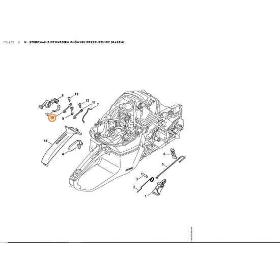 STIHL  Sprężyna zestykowa 1142 442 1606