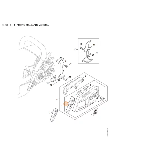 STIHL  Osłona 1142 656 1502