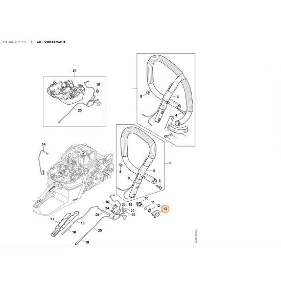 STIHL   Osłona 1142 791 7520