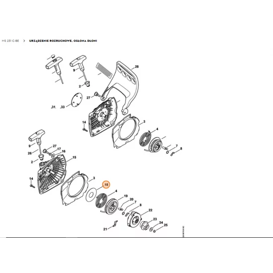 STIHL  Podkładka 1143 195 9030