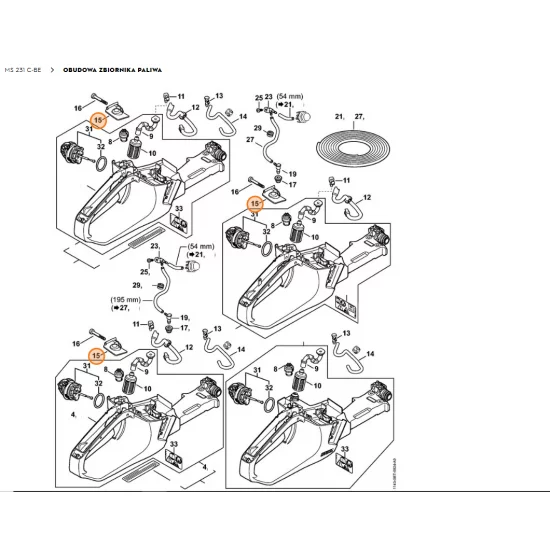 STIHL  Osłona 1143 353 7000