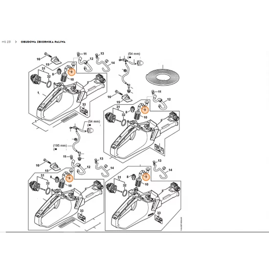 STIHL    Wąź 1143 358 7700