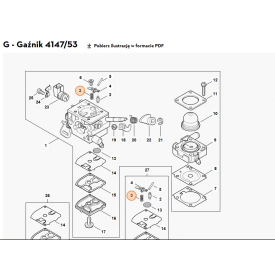 STIHL   Sprężyna 1145 122 3000