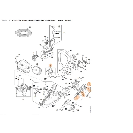 STIHL   Moduł wtrysku 1147 130 0102