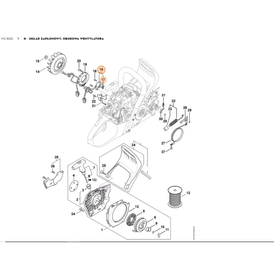 STIHL  Czujnik 1147 400 580