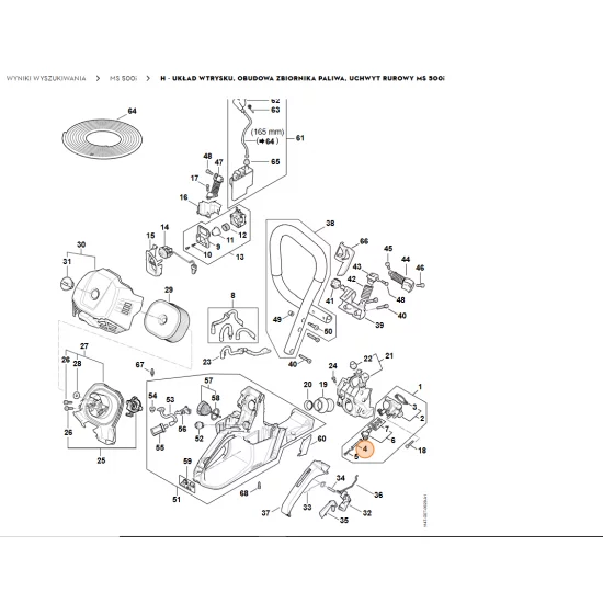 STIHL   Blaszany element zestykowy 1147 431 7002