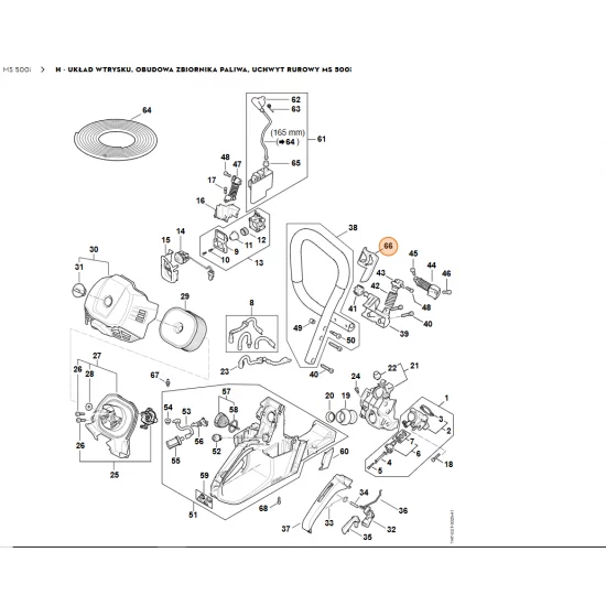 STIHL   Element odchylający 1147 798 3600