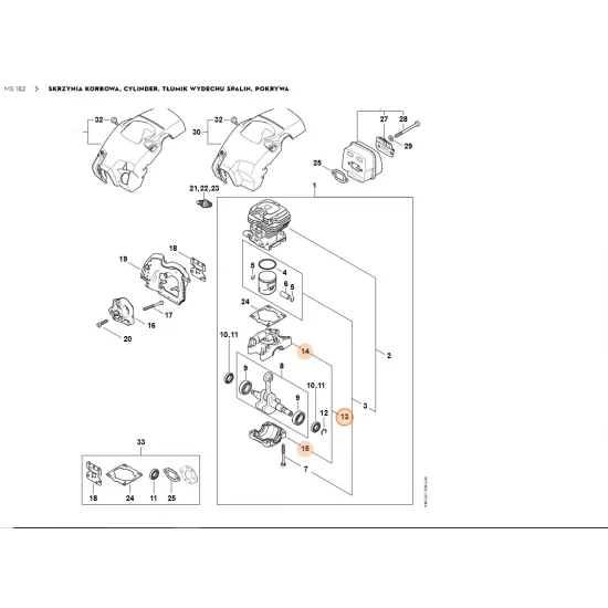 STIHL   Skrzynia korbowa 1148 020 2104