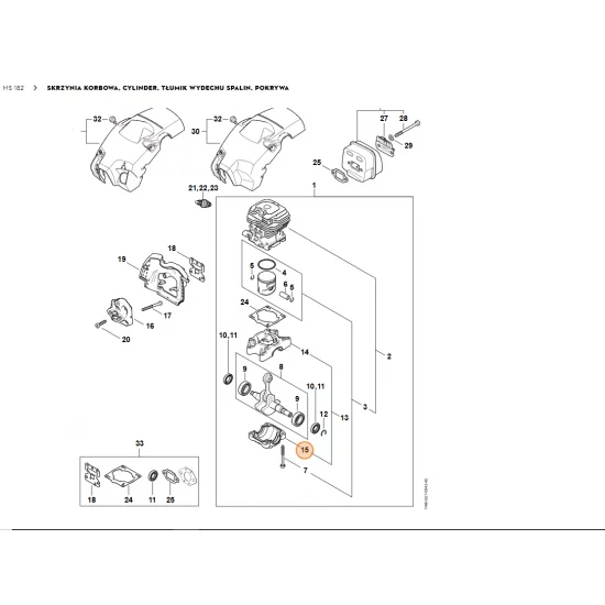 STIHL   Misa korbowa 1148 021 2504