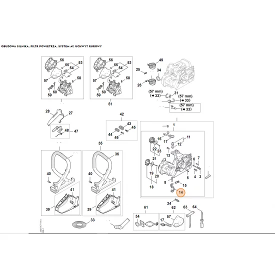 STIHL   Przewód olejowy 1148 647 4000