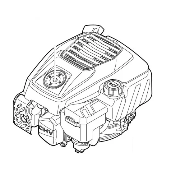 STIHL  Spalinowy silnik benzynowy  EVC 205.0 (EVC 205-0001) WB21 011 1800