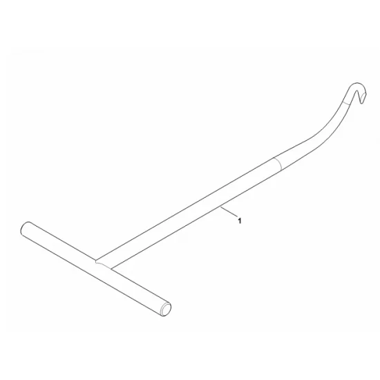 STIHL  Hak montażowy 0000 890 2800