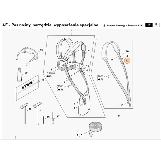 STIHL  Suwak 4119 718 6320