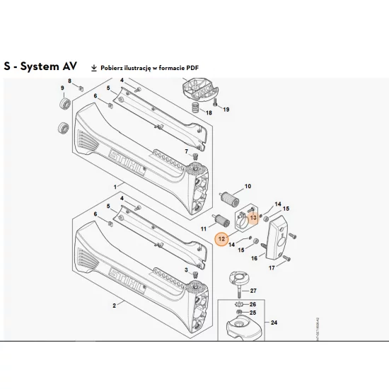 STIHL   Obejma zaciskowa 4128 710 6700