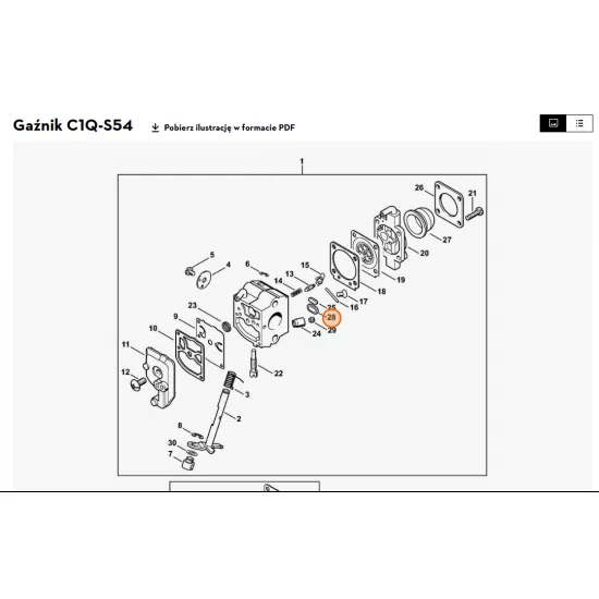 STIHL   Płyta zamykająca 4129 121 0700