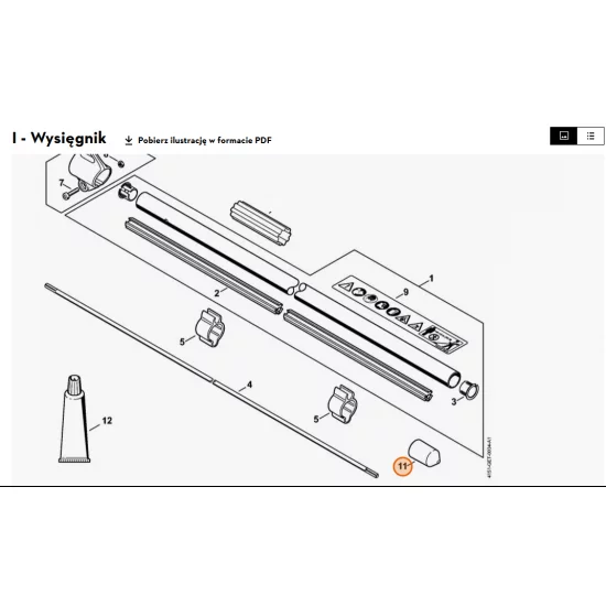 STIHL Kołpak 4133 717 2000