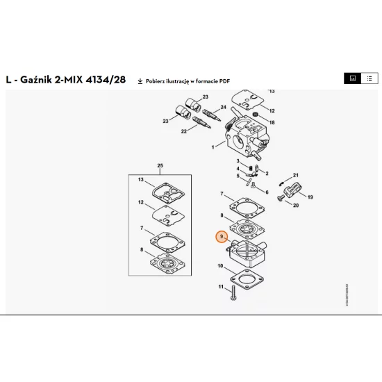 STIHL Kołnierz 4134 120 2200