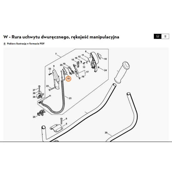 STIHL  Sprężyna zestykowa 4134 442 1601