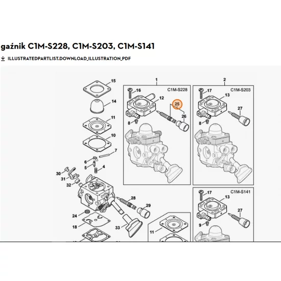 STIHL   Śruba regulacyjna biegu jałowego 4140 120 6800