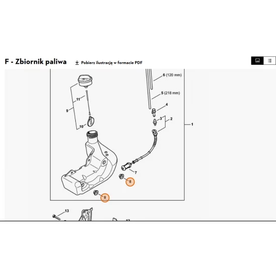 STIHL Wkład 4140 352 8100