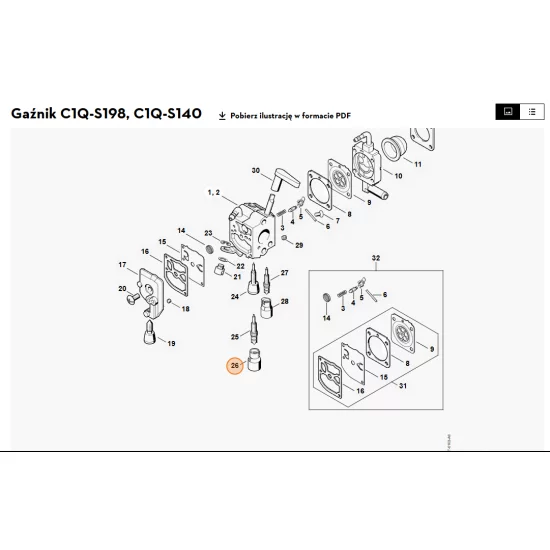 STIHL   Kołpak 4144 121 2700