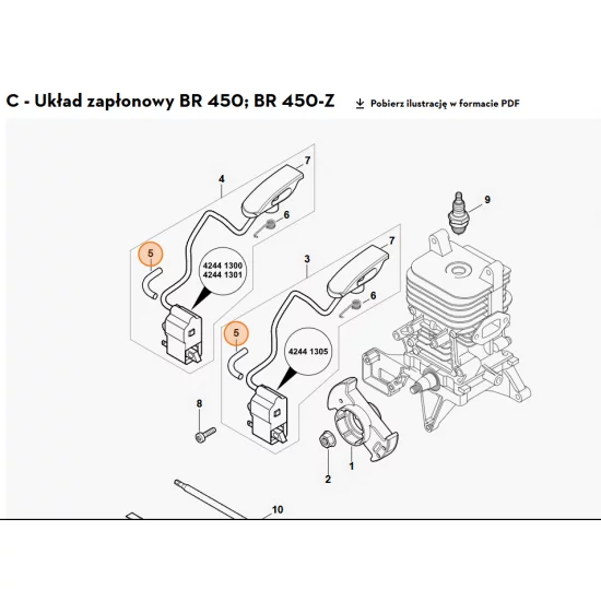 STIHL   Wąź izolujący 4144 442 0401