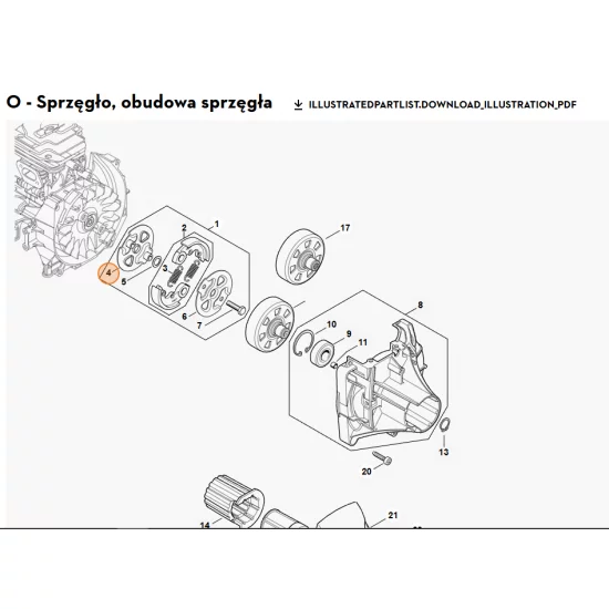 STIHL  Tarcza osłonowa 4147 160 3000