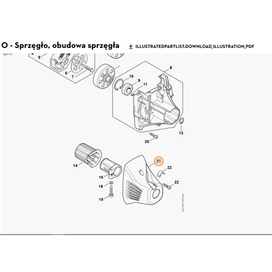 STIHL   Osłona 4147 161 1201