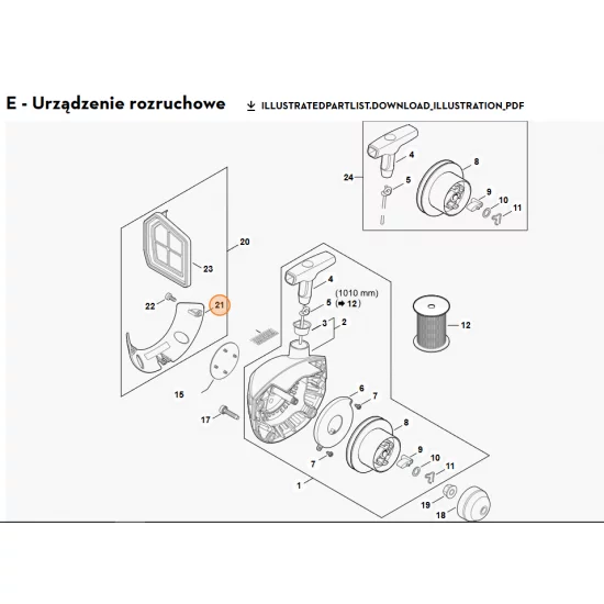 STIHL   Osłona 4147 195 5400