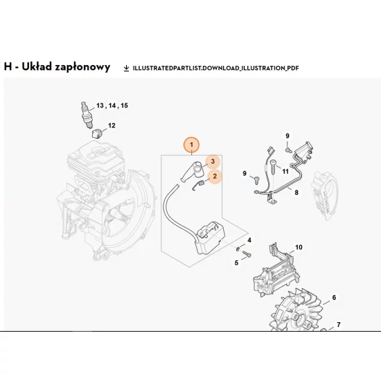 STIHL   Moduł zapłonowy 4147 400 1310