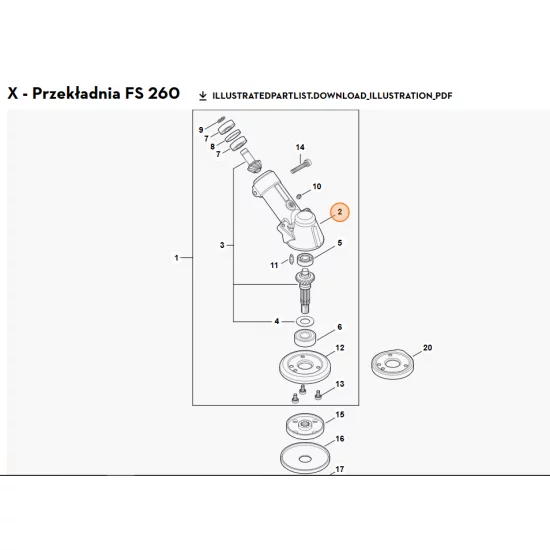 STIHL   Obudowa przekładni 4147 641 0300