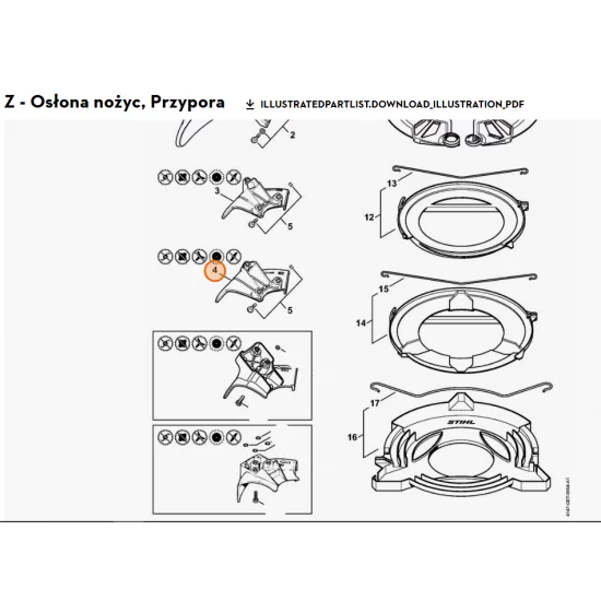 STIHL   Przypora Ø 225 mm 4147 710 8201