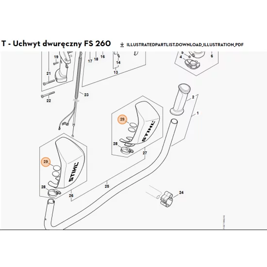 STIHL   Zamknięcie na rzep 4147 790 5001