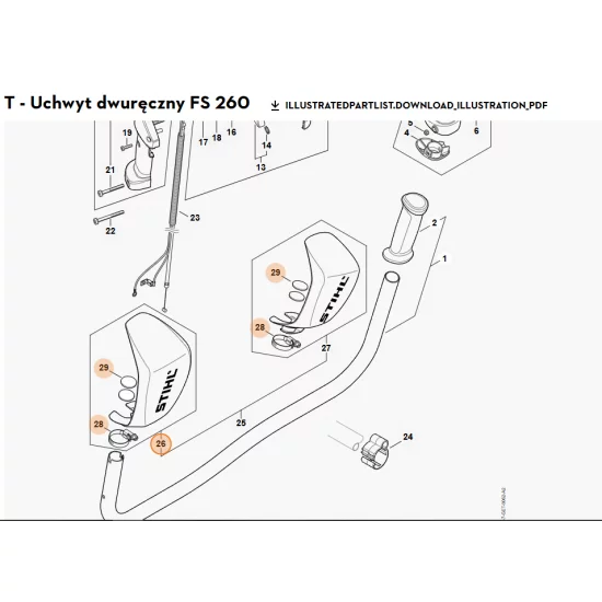 STIHL   Osłona dłoni 4147 790 9100