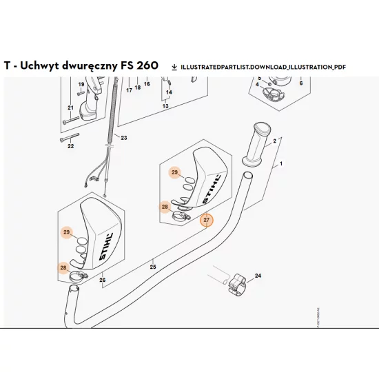 STIHL   Osłona dłoni 4147 790 9101