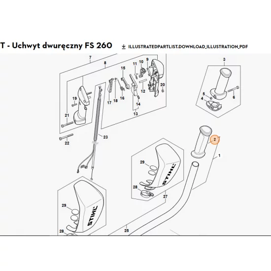 STIHL   Rękojeść 4147 791 0301