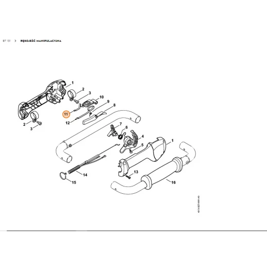 STIHL   Sprężyna zestykowa 4149 442 1600