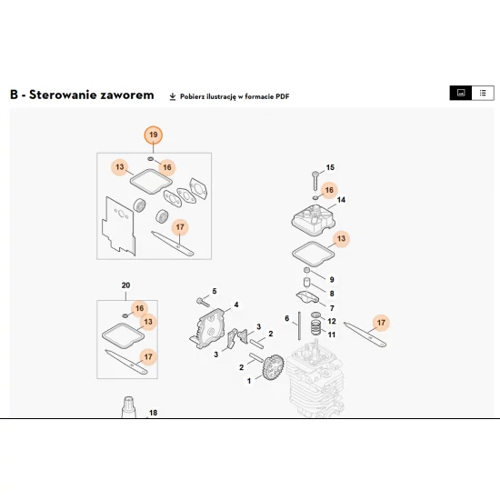 STIHL   Zestaw uszczelek 4180 007 1006