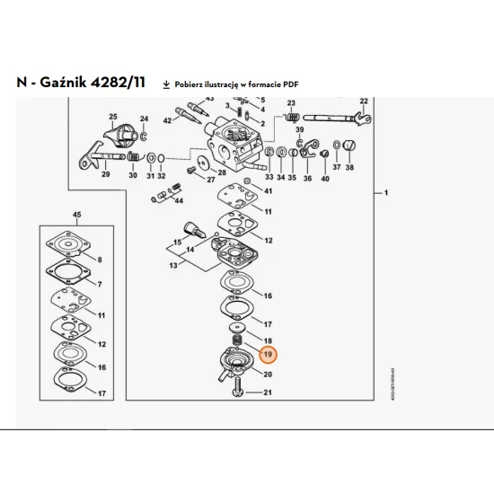 STIHL   Sprężyna 4180 122 3001