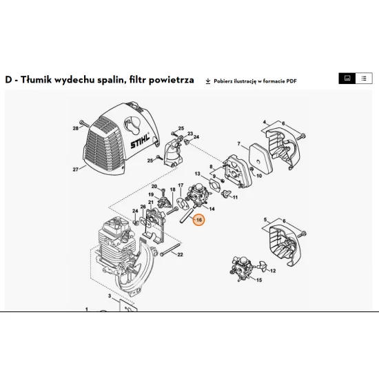 STIHL   Przewód impulsowy 4180 141 8601