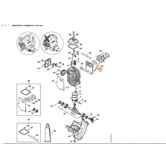 STIHL  Przewód impulsowy 4180 141 8602