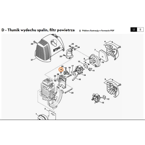 STIHL   Element napinający 4180 182 7601