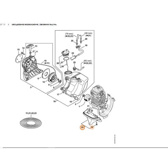 STIHL   Osłona 4180 350 6502