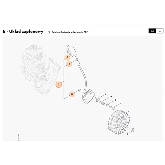 STIHL  Moduł zapłonowy 4180 400 1308