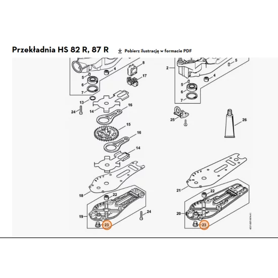 STIHL    Śruba zamykająca 4226 641 6500