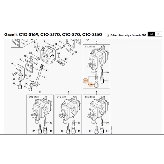 STIHL   Śruba regulacyjna biegu jałowego 4228 120 6800