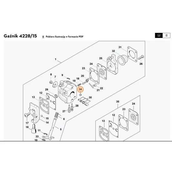 STIHL   Dysza stacjonarna 0.39 4228 121 5602