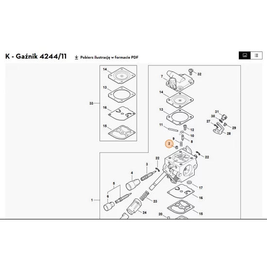 STIHL   Dysza stacjonarna 0.36 4229 121 5601